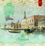 Блокнот ADVENTURE (1NB859) 13,4 х 13,1 см. в клетку 80 листов Аркуш