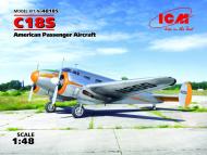 Сборная модель ICM американский пассажирский самолет C18S (4823044404865) 1:48