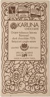 Шоколад Karuna chocolate темный из какао бобов, настоянных на листьях восточного табака 70% 60г Шоколад Karuna chocolate темный из какао бобов, настоянных на листьях восточного табака 70% 60г