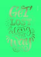 Блокнот GET LOST (1NB869) 14,5 х 19,7 см. в точку 80 листов Аркуш