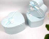Коробка подарочная UFO Сердце 5039-011 23х26х13 см Blue