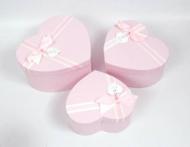 Коробка подарочная UFO Сердце 5039-011 23х26х13 см Pink