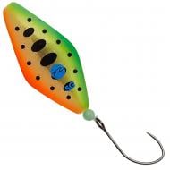 Блесна-колебалка DAM Effzett Pro Trout Inline Spoon 6,5 г 4,9см green/orange smolt UV