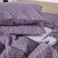 Наволочка бязь 17-0626 Geometry Purple 70x70 см фиолетовый MirSon