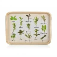 Поднос Banquet Herbs 30x21,5 см