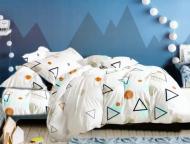 Комплект постельного белья Бязь 17-0473 Hosta 160х220 см мультиколор MirSon