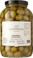 Оливки La Masrojana с косточкой Гордаль острые 720г