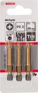 Бита Bosch Max Grip PH1x25 мм 3 шт. 2607001599