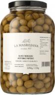 Оливки La Masrojana з кісточкою Гордаль 370г