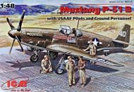 Збірна модель ICM американський винищувач mustang Р-51В (4823044400478) 1:48