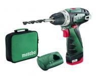 Шуруповерт аккумуляторный Metabo PowerMaxx BS 600079500