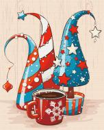 Картина по номерам Рождественские шляпки BS52742 40x50 см Brushme