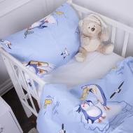 Наволочка бязь Kids Time 17-0619 Funny penguins 50x70 см мульти MirSon