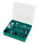 Органайзер для хранения Tayg Estuche 21,5x20,7x4,2 см пластиковый зеленый 33" 008009