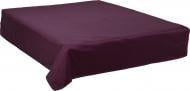 Простирадло сатин гладкофарбований 180x220 см фіолетовий La Nuit
