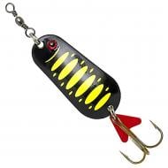 Блесна-колебалка DAM Effzett Standart 45 г 8 см fluo yellow/black UV