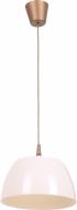 Подвес TK Lighting Malibu 1x60 Вт E27 белый/золото 1948