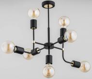 Люстра ALFA Transformers 7x60 Вт E27 черный 24877