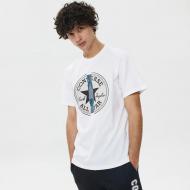 Футболка Converse MEN'S CLASSIC SS TEE BEYOND CP REMIX 10025488-102 р.M белый