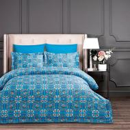 Комплект постельного белья двуспальный, Евро, Tolerdo разноцветный Arya