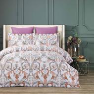 Комплект постельного белья двуспальный, Евро, Mandela разноцветный Arya