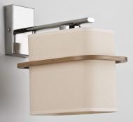 Бра ALFA MISSISIPI 1x40 Вт бежевый 20470