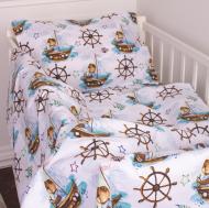 Наволочка бязь Kids Time 20-0023 Sailor 50x70 см мульті MirSon