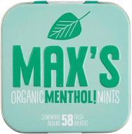 Драже Max's Organic Mints со вкусом ментола органическое 35г