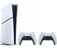 Ігрова консоль Sony PlayStation 5 Slim DE (CFI-2116) (2 Dualsense) white Ігрова консоль Sony PlayStation 5 Slim DE (CFI-2116) (2 Dualsense) white