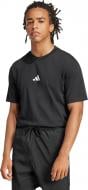 Футболка Adidas M SL SJ T BLACK/WHITE JE9024 р.M черный
