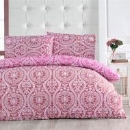 Комплект постельного белья полуторный, Евро, Sone розовый Arya