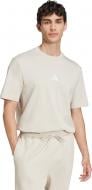 Футболка Adidas M SL SJ T WONALU/WHITE JD1779 р.S бежевый