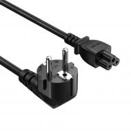 Кабель живлення ColorWay CEE7/7-C5, 1.8 м чорний (CW-CBP083-BK) 1,8 м black (CW-CBP083-BK)