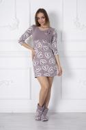 Ночная рубашка Roksana Koala 1036/16702 р. XL светло-фиолетовый