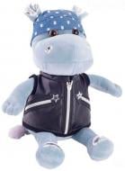 Мягкая игрушка Копица Бегемот Бася 40 см голубой