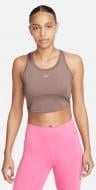 Бра Nike Dri-FIT Novelty Cropped Tank DX0004-291 р.XL коричневый