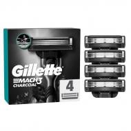 Змінний картридж GILLETTE Mach 3 Charcoal 4 шт.