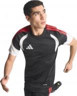 Футболка Adidas TIRO26L JSY M BLACK/SELURE KB1357 р.S черный