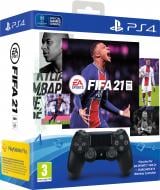 Геймпад беспроводной Sony Dualshock V2 LE + FIFA 21 black