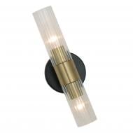 Бра ARDERO Aurora E14 античне золото/чорний BL1810-2