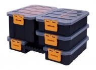 Набір органайзерів для дрібних деталей E.NEXT 4 в 1 e.toolbox.pro.25 278х203х160 мм t011025