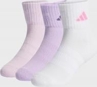 Носки Adidas C KD ANK 3P POWPLU/WHITE/ICELAV KD1724 р.40-42 разноцветный 3 шт.