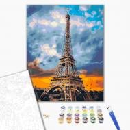 Картина по номерам Железная леди Парижа BS51680 40x50 см Brushme