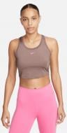 Бра Nike Dri-FIT Novelty Cropped Tank DX0004-291 р.L коричневий