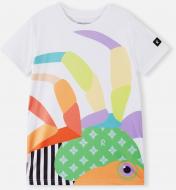 Футболка унисекс Reima Vauhdikas р.134 белая 5200189A-011E Футболка унисекс Reima Vauhdikas р.134 белая 5200189A-011E