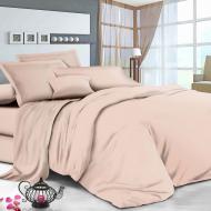 Комплект постельного белья Stripy Pudra бязь полуторный 160х220 см (2800004674492) пудра SoundSleep