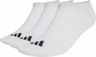 Носки Adidas T ESS NS 3P WHITE/WHITE/BLACK JZ0534 р.34-38 разноцветный 3 шт.