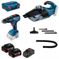 Набор инструментов Bosch Professional GSB 18V-50 + GAS 18V-1 0615990M44