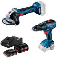 Набор инструментов Bosch Professional GWS 180-LI + GSB 18V-50 0615990M8S