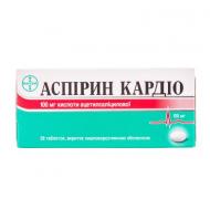 Аспірин кардіо таблетки 100 мг